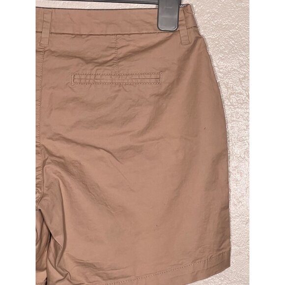 Old Navy Women's Everyday Shorts Size 6 Tan Cotton Blend Summer - Picture 5 of 13